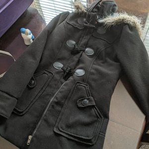 River Island Cashmilan toggle jacket XS-S